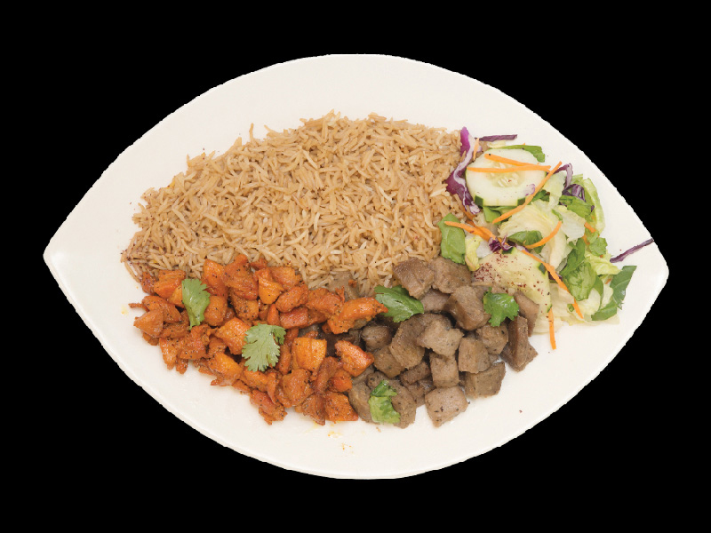 Lamb & Chicken Over Rice